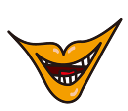 lip stamp sticker #661591