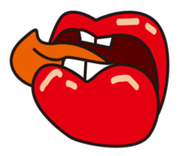 lip stamp sticker #661597