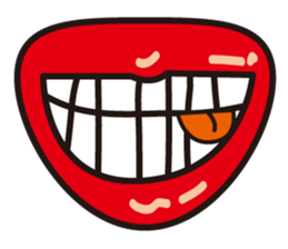 lip stamp sticker #661602