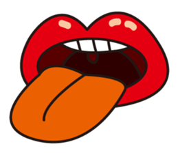 lip stamp sticker #661604