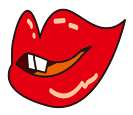 lip stamp sticker #661605