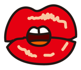 lip stamp sticker #661606