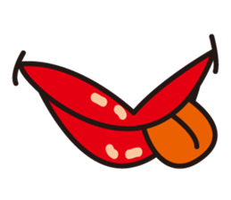 lip stamp sticker #661608