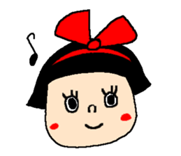 okappa yumechan sticker #661666