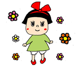 okappa yumechan sticker #661667