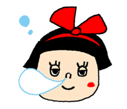 okappa yumechan sticker #661669