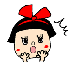 okappa yumechan sticker #661670