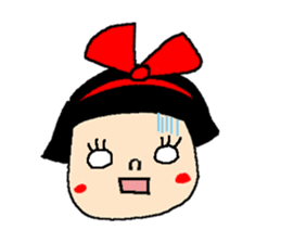 okappa yumechan sticker #661672