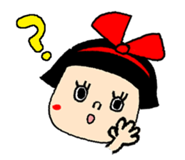 okappa yumechan sticker #661673