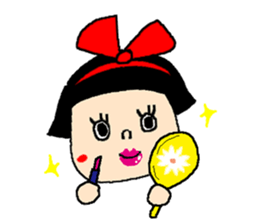 okappa yumechan sticker #661681