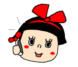 okappa yumechan sticker #661687