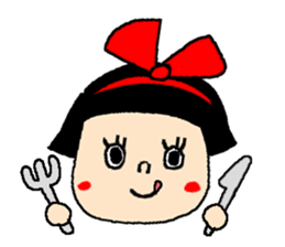 okappa yumechan sticker #661690