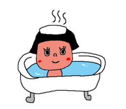 okappa yumechan sticker #661697