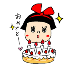 okappa yumechan sticker #661701