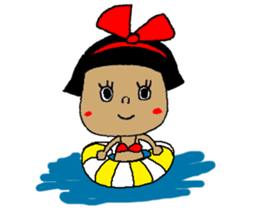 okappa yumechan sticker #661703