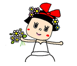 okappa yumechan sticker #661704