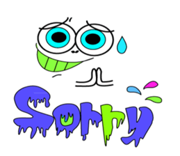 Thumbs Sam.Thumbs Up Man sticker #661790