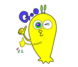 Thumbs Sam.Thumbs Up Man sticker #661807