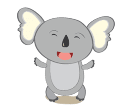 Kola - Cute Koala sticker #661946