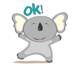 Kola - Cute Koala sticker #661947
