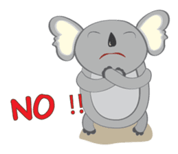 Kola - Cute Koala sticker #661948