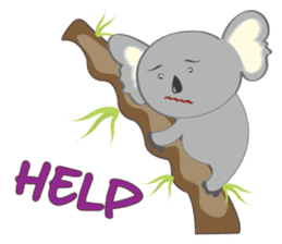 Kola - Cute Koala sticker #661950