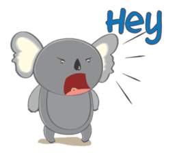 Kola - Cute Koala sticker #661951