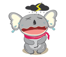 Kola - Cute Koala sticker #661954