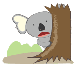 Kola - Cute Koala sticker #661965