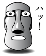 Mr.Moai sticker #662231