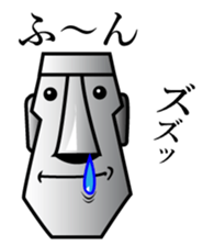 Mr.Moai sticker #662238