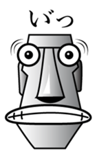 Mr.Moai sticker #662239