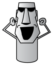 Mr.Moai sticker #662245