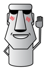 Mr.Moai sticker #662246