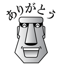 Mr.Moai sticker #662249