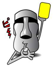 Mr.Moai sticker #662256