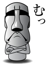 Mr.Moai sticker #662263