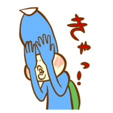 Blue Kappa sticker #662658