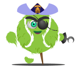 Tenny - The Ball Pirate sticker #662826