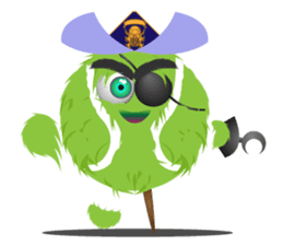 Tenny - The Ball Pirate sticker #662826