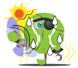 Tenny - The Ball Pirate sticker #662827