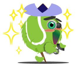Tenny - The Ball Pirate sticker #662829