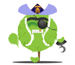 Tenny - The Ball Pirate sticker #662830
