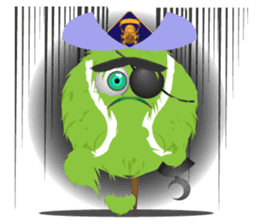 Tenny - The Ball Pirate sticker #662835