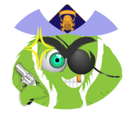 Tenny - The Ball Pirate sticker #662836