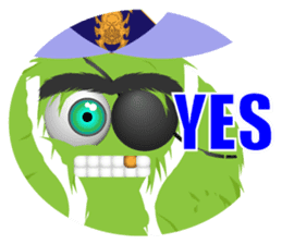 Tenny - The Ball Pirate sticker #662843