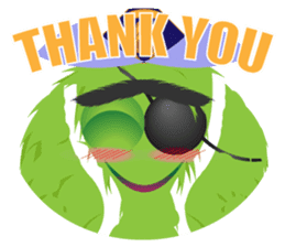 Tenny - The Ball Pirate sticker #662849