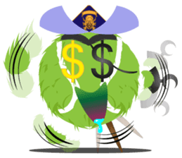 Tenny - The Ball Pirate sticker #662859