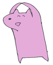 Polar bear dog sticker #662882