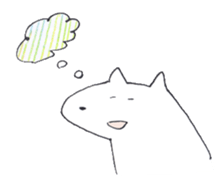 Polar bear dog sticker #662884